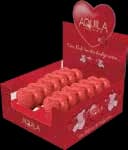 White cream and biscuit powder filled milk chocolate