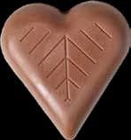 Caramel filled dark chocolate