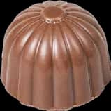 Orange filled dark chocolate
