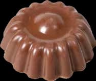 Coconut filled dark chocolate