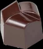 Biscuit filled dark chocolate