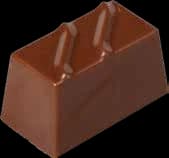 Ganache filled dark chocolate