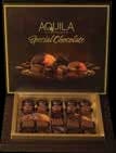 Milk and dark filled special chocolate